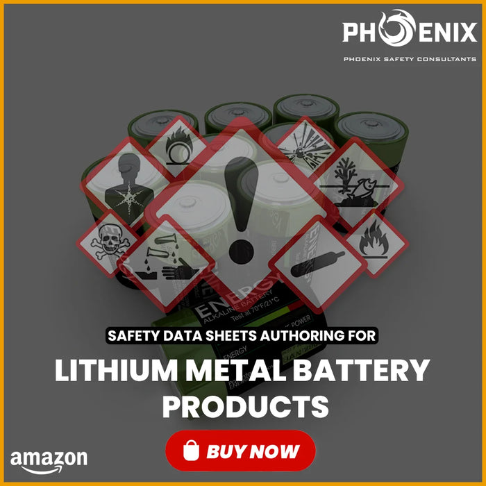Amazon Lithium-Metal Battery Product SDS